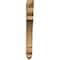 Ekena Millwork Olympic Arts & Crafts Rough Sawn Bracket, Western Red Cedar, 4"W x 32"D x 38"H BKT04X32X38OLY03RWR - alternate 2